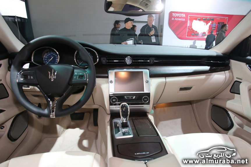 مازيراتي كواتروبورتي 2014 صور الكشف عنها رسمياً مع الفيديو Maserati Quattroporte 2014 10
